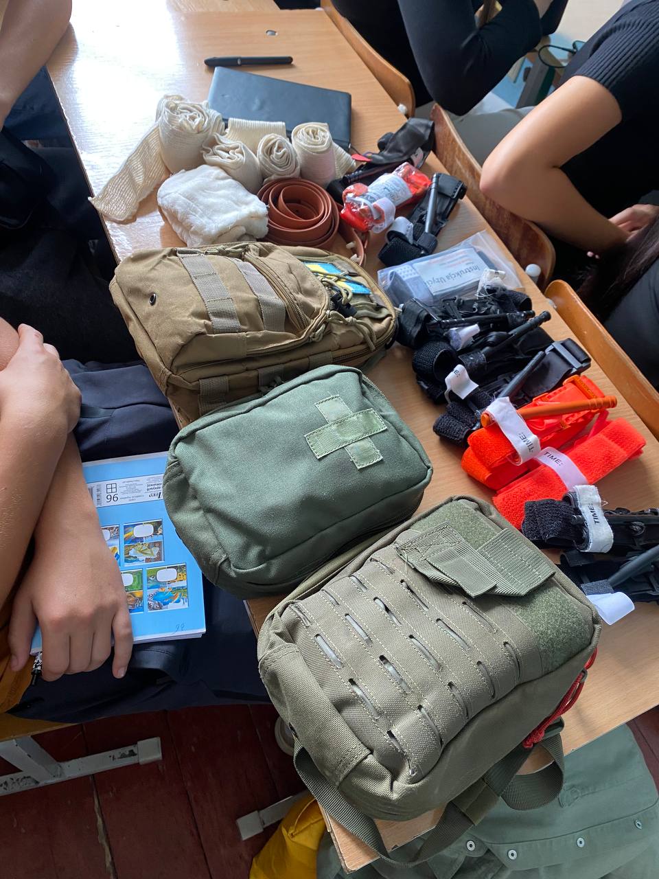 У межах дисципліни «Основи тактичної медицини» була проведена відкрита лекція