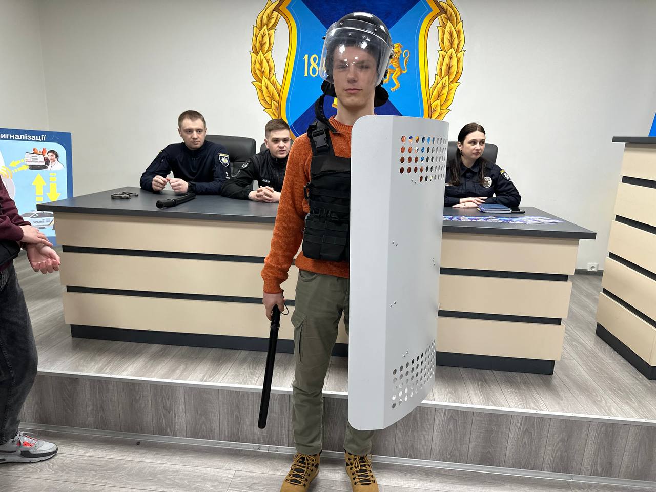 Відкрита лекція: Роль поліції охорони в Україні